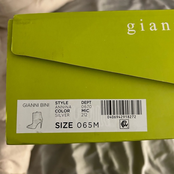 Gianni Bini Annina Rhinestone Embellished Stiletto Dress Booties - Picture 4 of 5